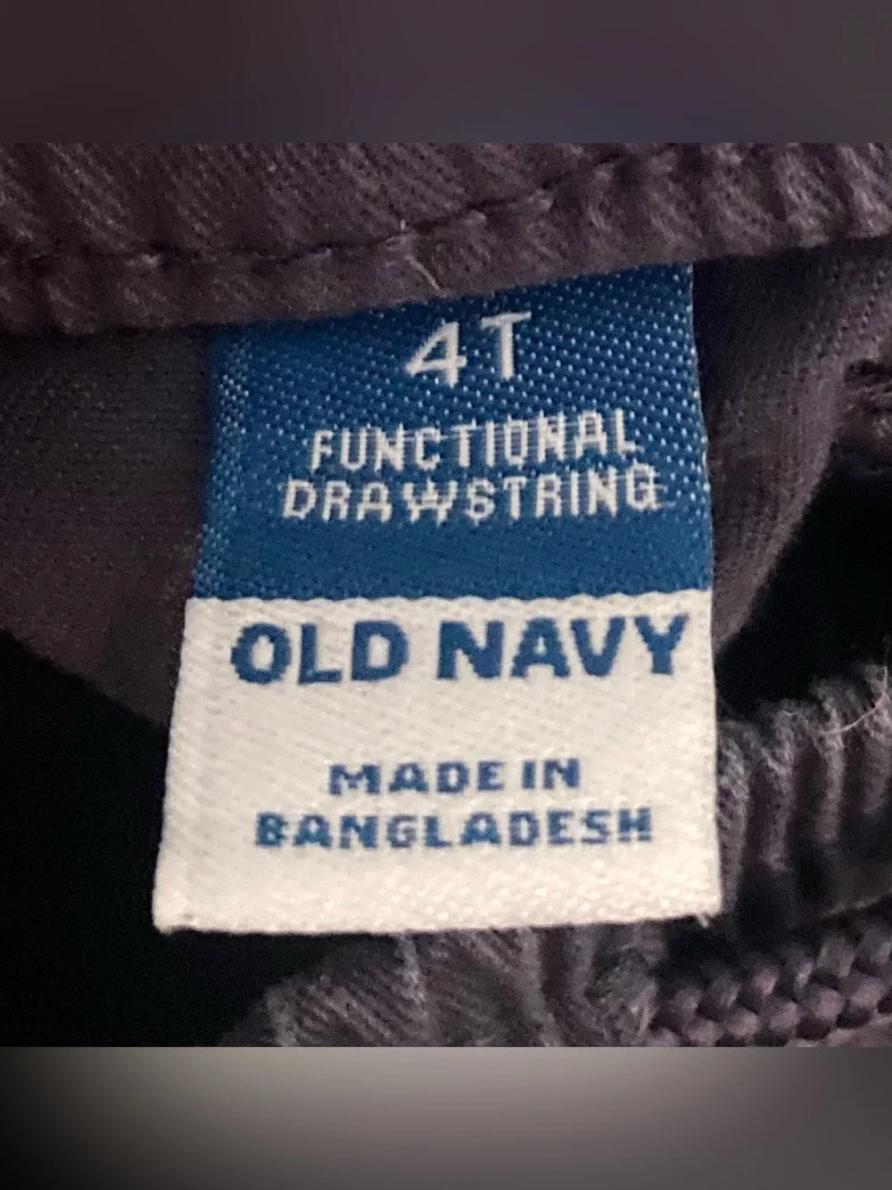 Old Navy Drawstring Joggers Size 4T